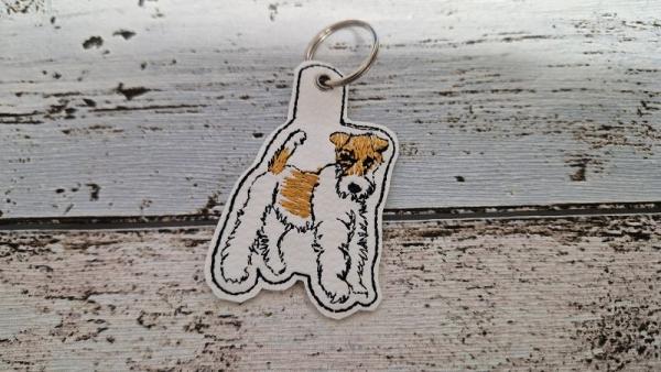 Schlüsselanhänger Foxterrier